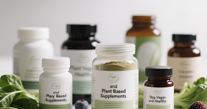 Vegan and Plant-Based Supplements, stay Vegan and Healthy
